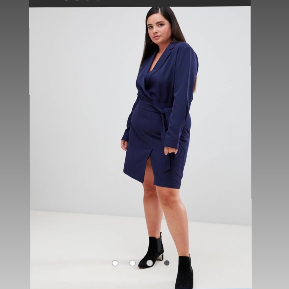 Tailored blazer dress